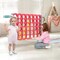 Costway Jumbo 4-to-Score 4 in A Row Giant Game Set with Stickers for Kids Adults Family Fun Red/Yellow